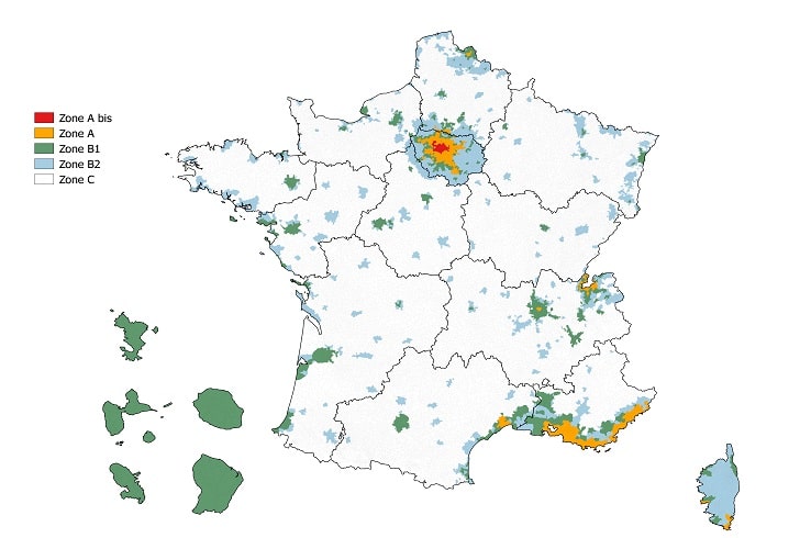 zones loi pinel